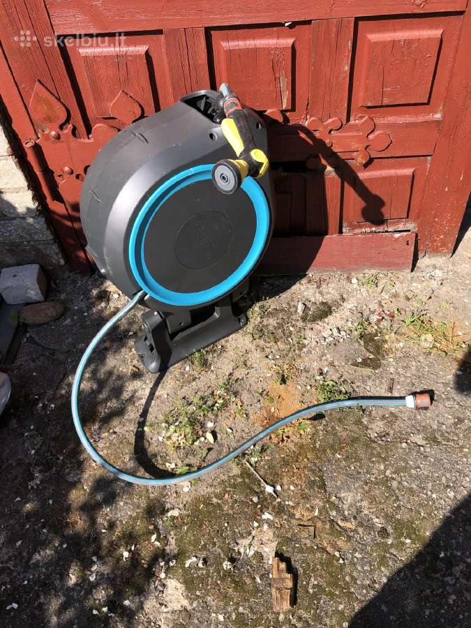 Automatiškai susisukanti laistymo žarna