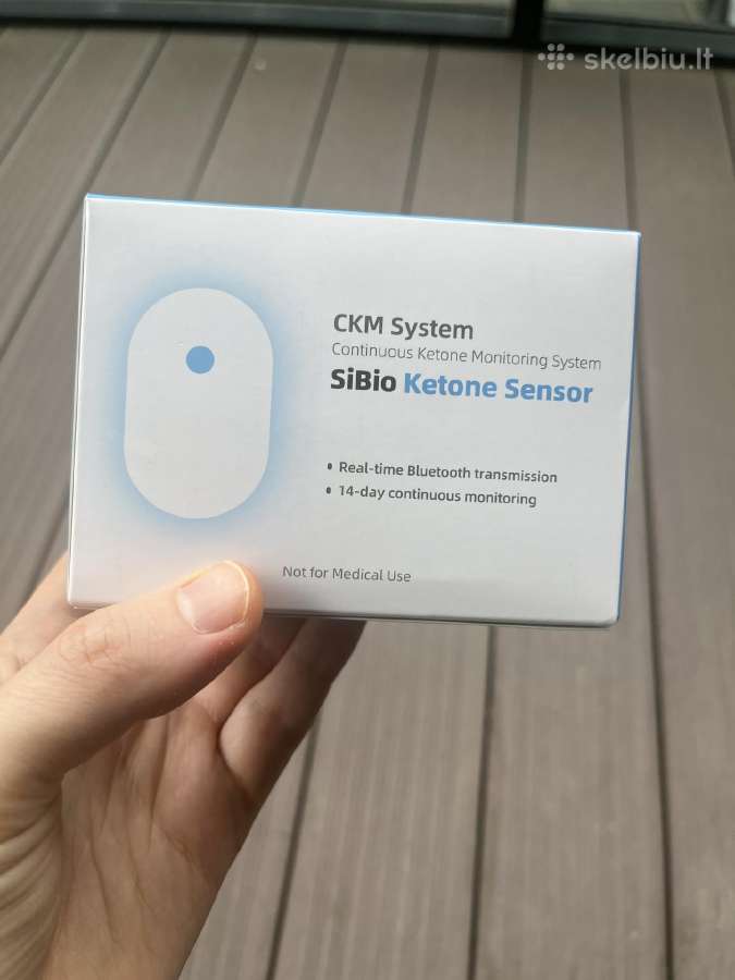 Sibio Ks1 Ckm System – nuolatinis ketonų matuoklis
