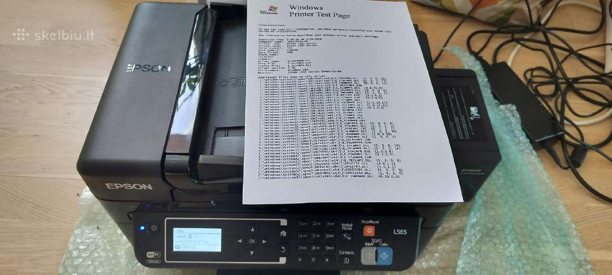 Epson L565 daugfunkcinis įrenginys