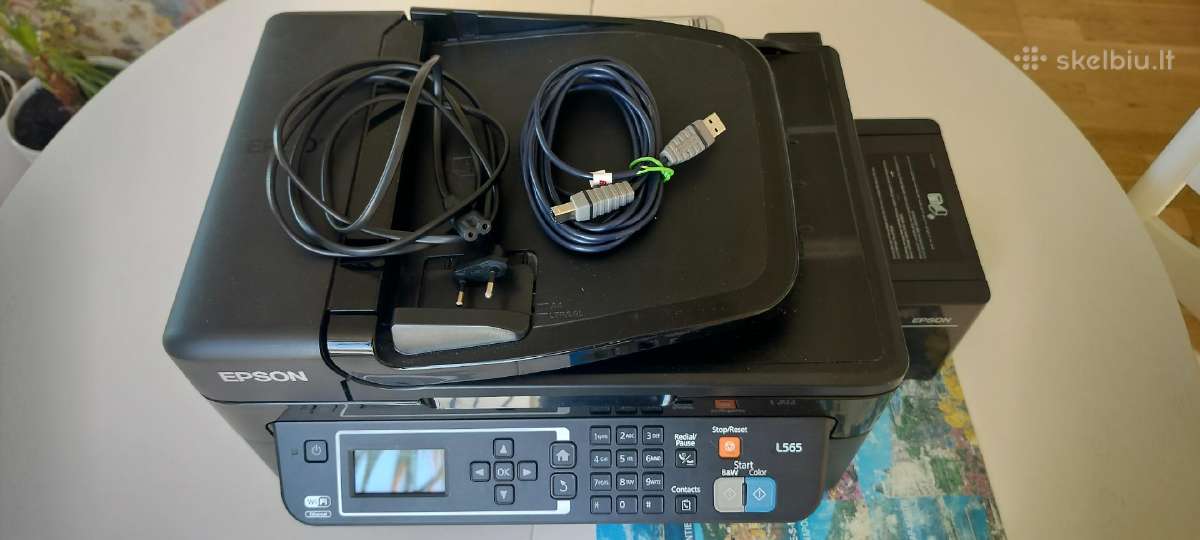 Epson L565 daugfunkcinis įrenginys - nuotraukos Nr. 7