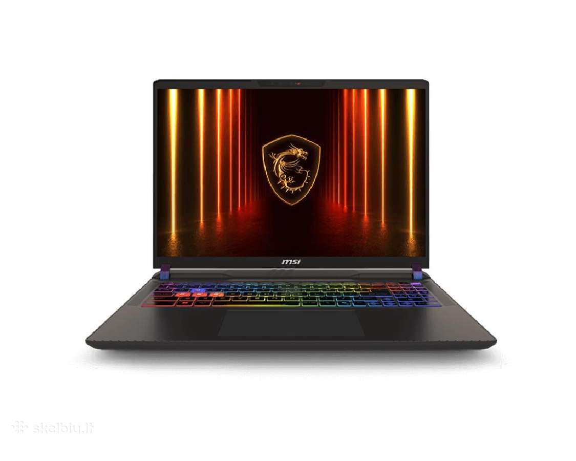 Naujas Msi Vector 16" Ultra 9 275hx Rtx 5070 Ti