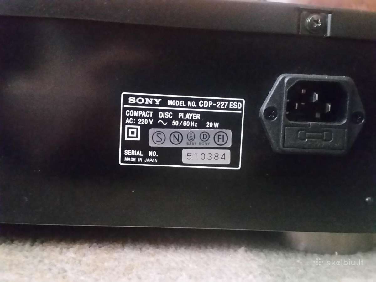 Sony 227es d - nuotraukos Nr. 6