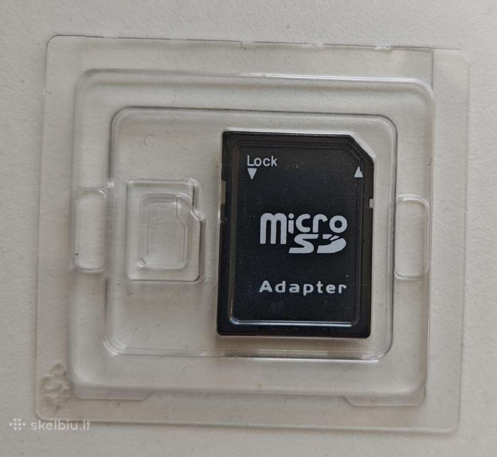 Atminties kortelė (Micro Sd), adapteris į Sd - nuotraukos Nr. 3