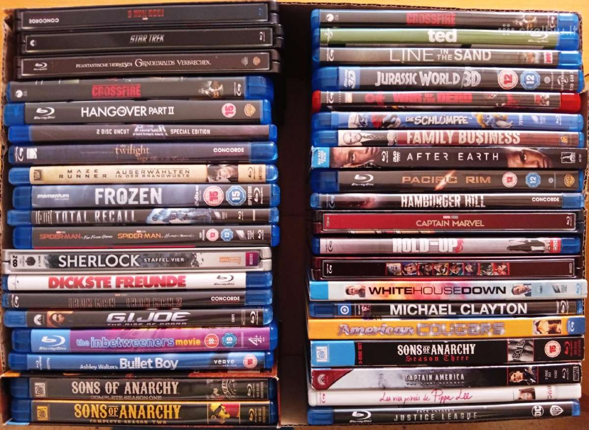 Blu-ray filmai orginalus. - nuotraukos Nr. 2