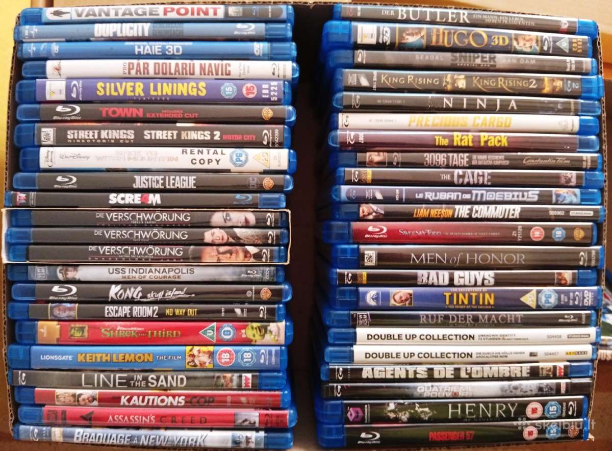 Blu-ray filmai orginalus. - nuotraukos Nr. 5