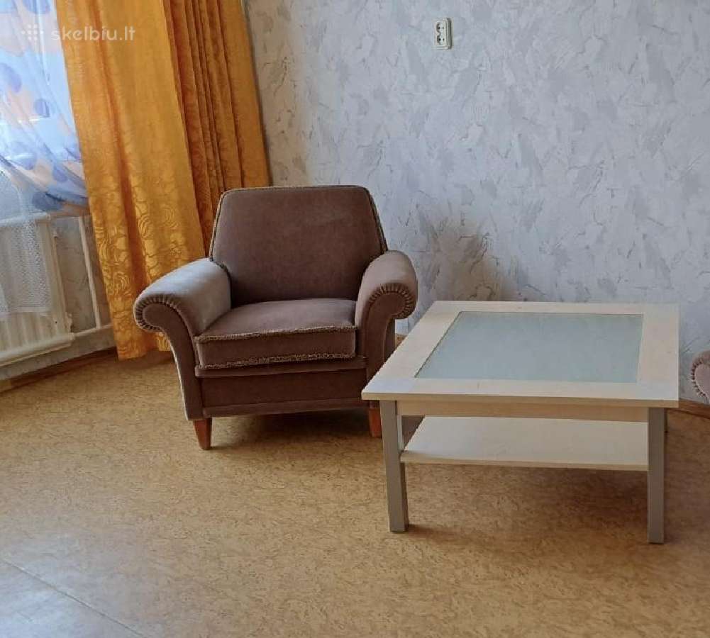 Elegantiškas minkštas fotelis