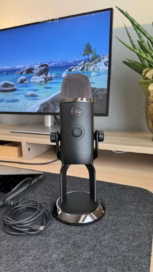 Mikrofonas Blue Yeti X Pro Blackout