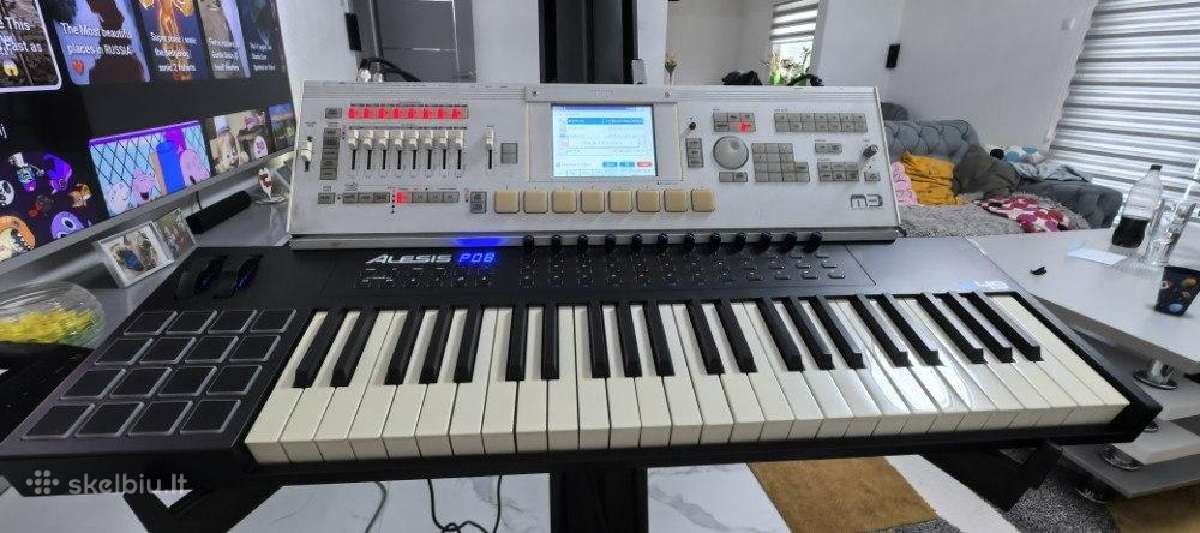 Klaviatūros modulis M3 + Midi klaviatūra
