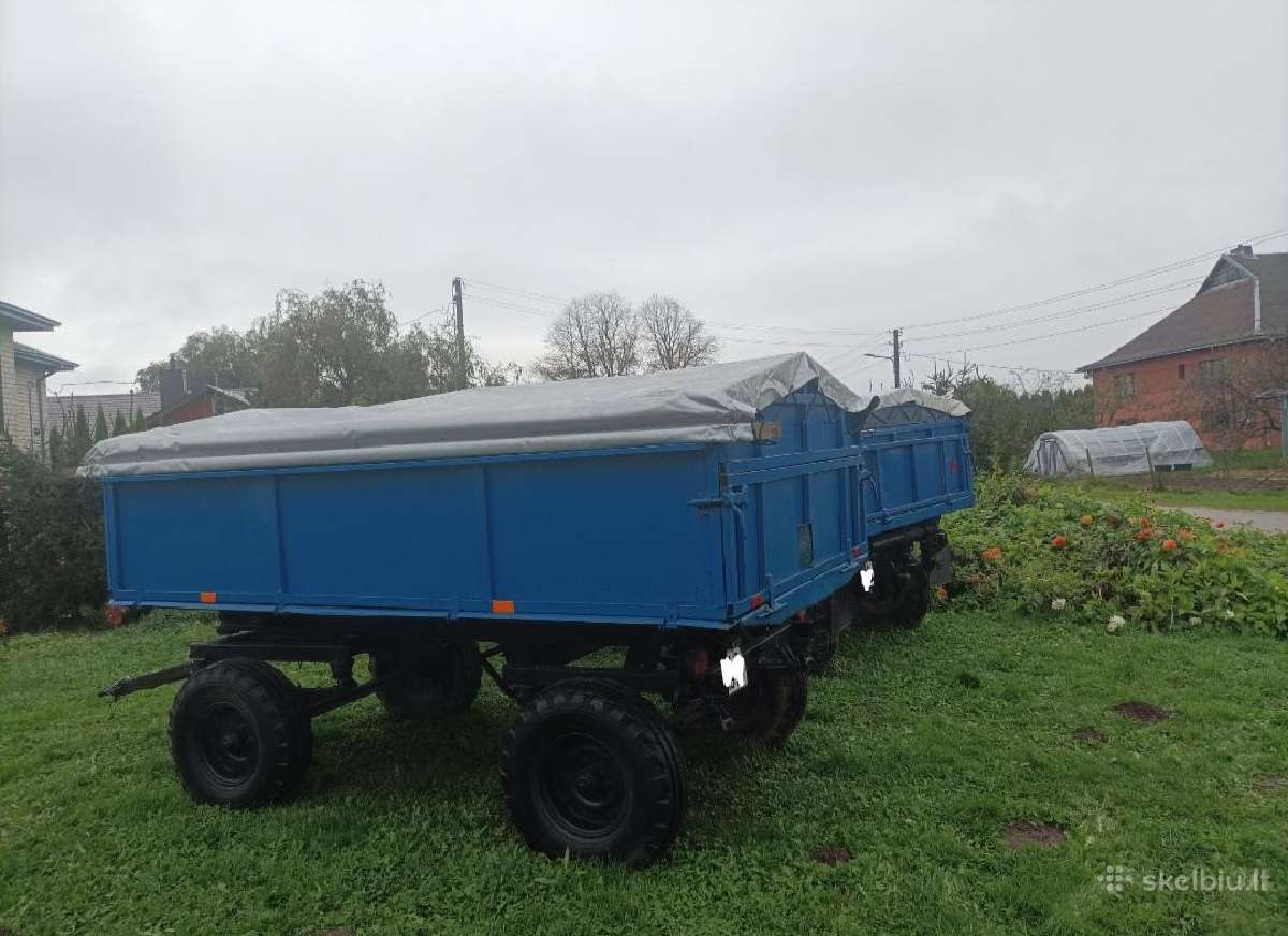 2pts4 priekaba kombainas claas corsar