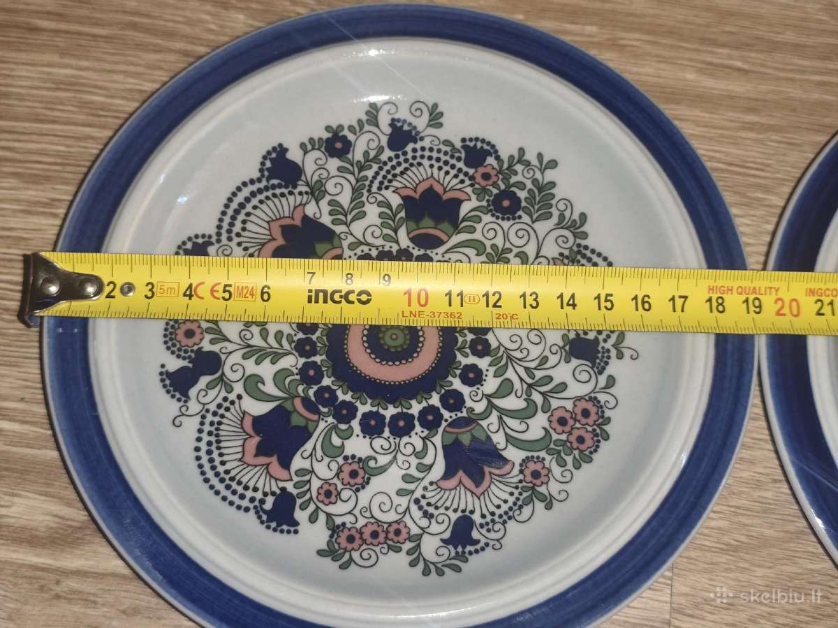 4 x lėkštės Goebel Cabana Mazurka 19 cm - nuotraukos Nr. 2