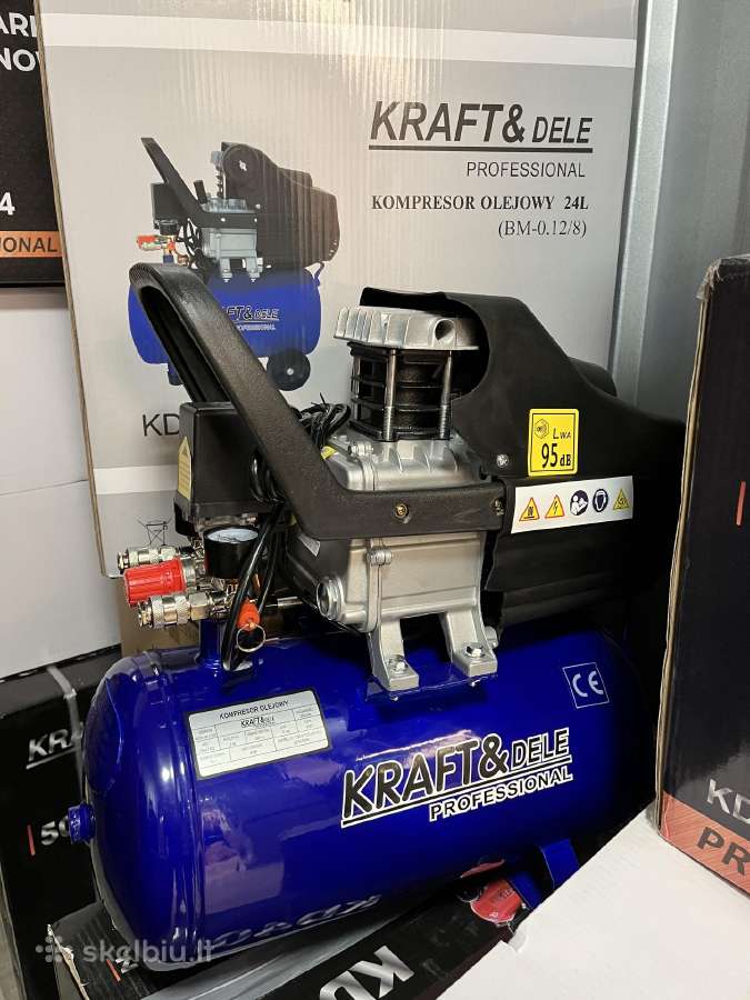 Alyvinis kompresorius 24l 230v Kd4050