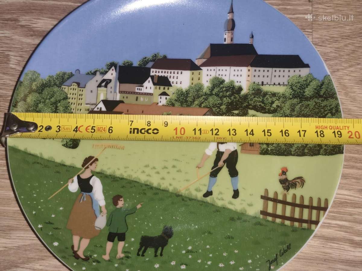 Dekoratyvinė lėkštė 19,5 cm - nuotraukos Nr. 2