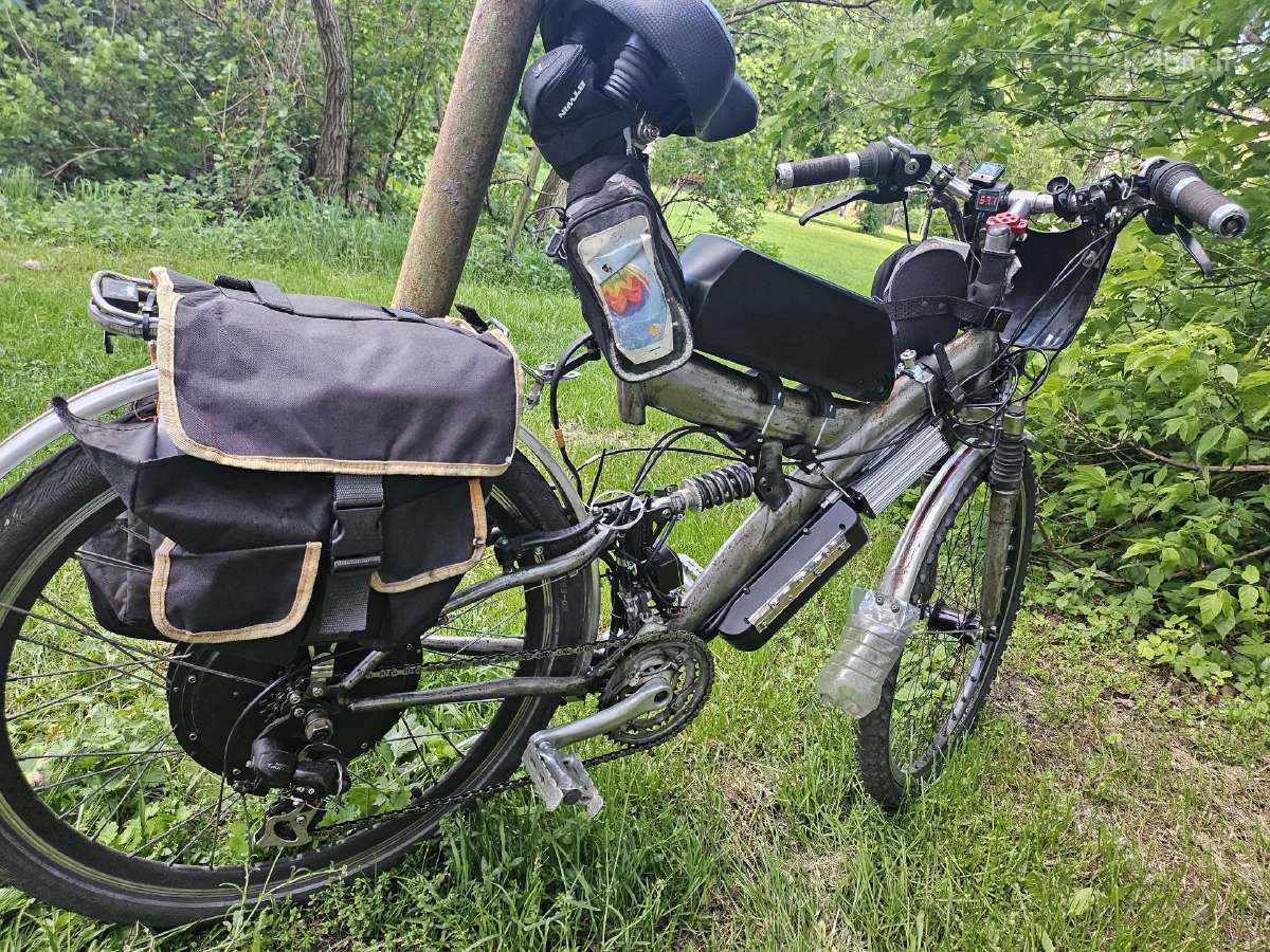 52v 1500w e bike elektrinis dviratis