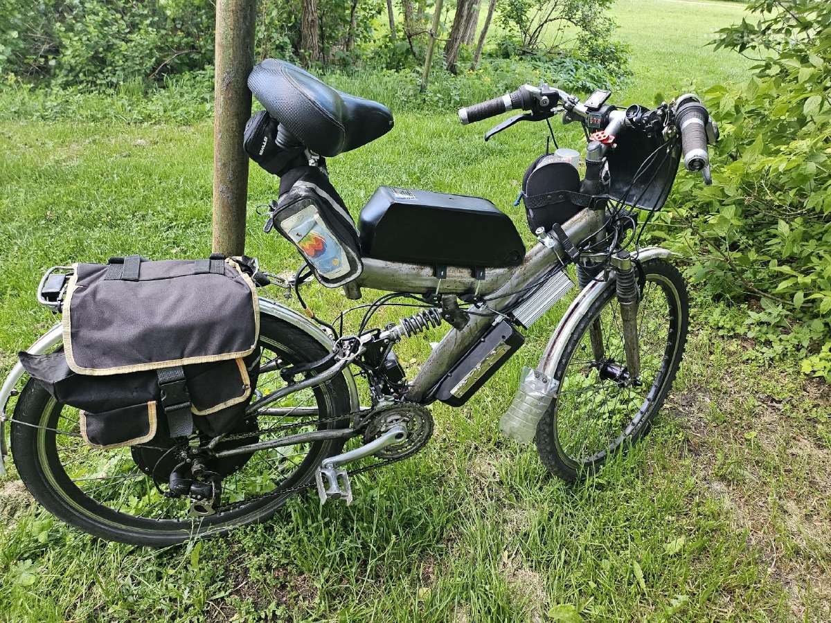 52v 1500w e bike elektrinis dviratis - nuotraukos Nr. 3