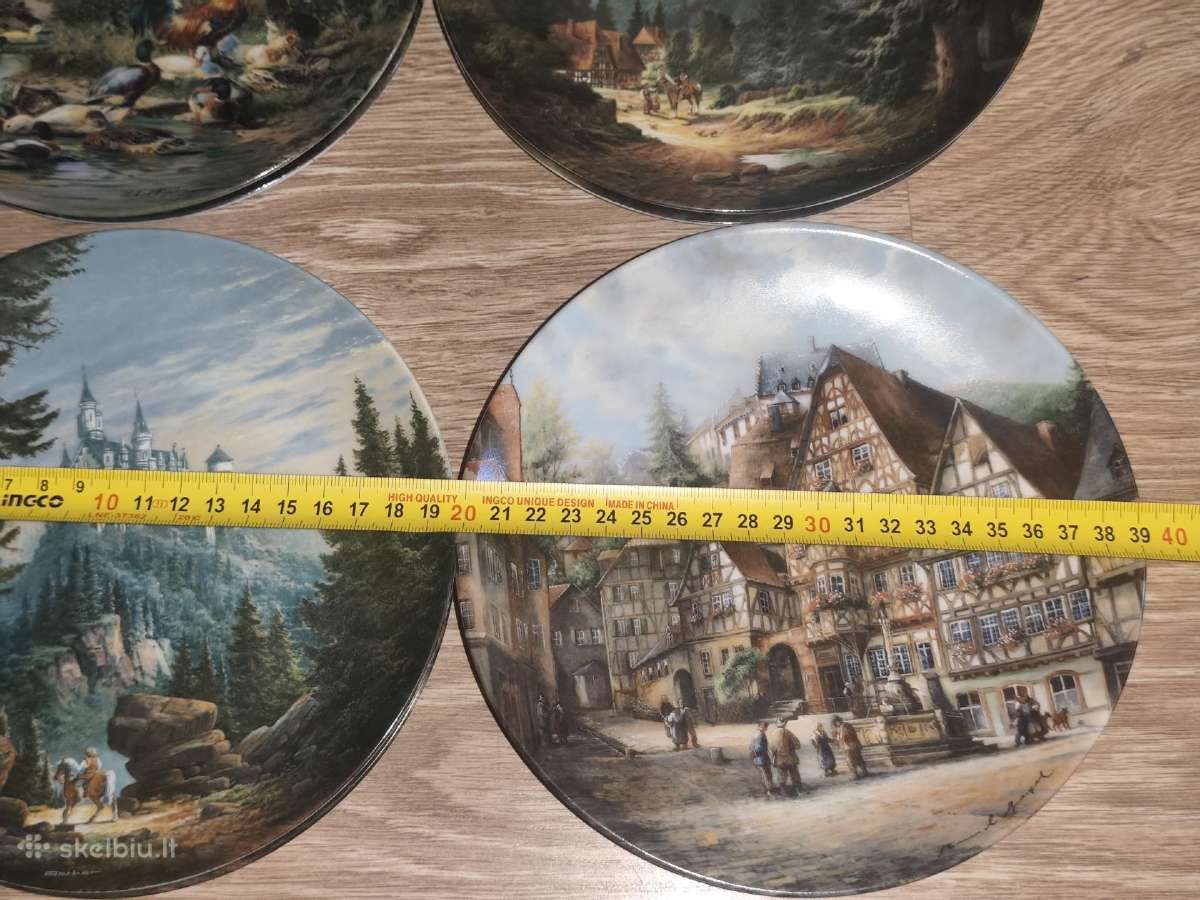 Dekoratyvinės lėkštės 19.5 cm - nuotraukos Nr. 5