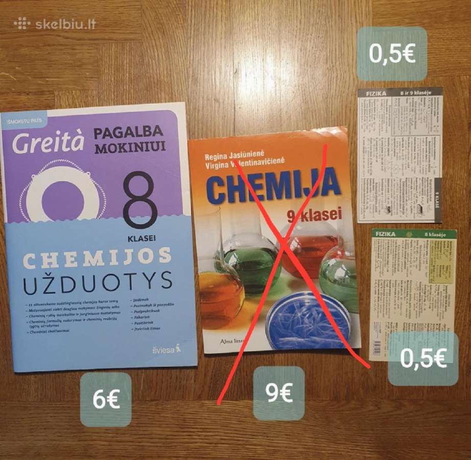 Chemija ir Fizika 8 klasei, 9 klasei - nuotraukos Nr. 2