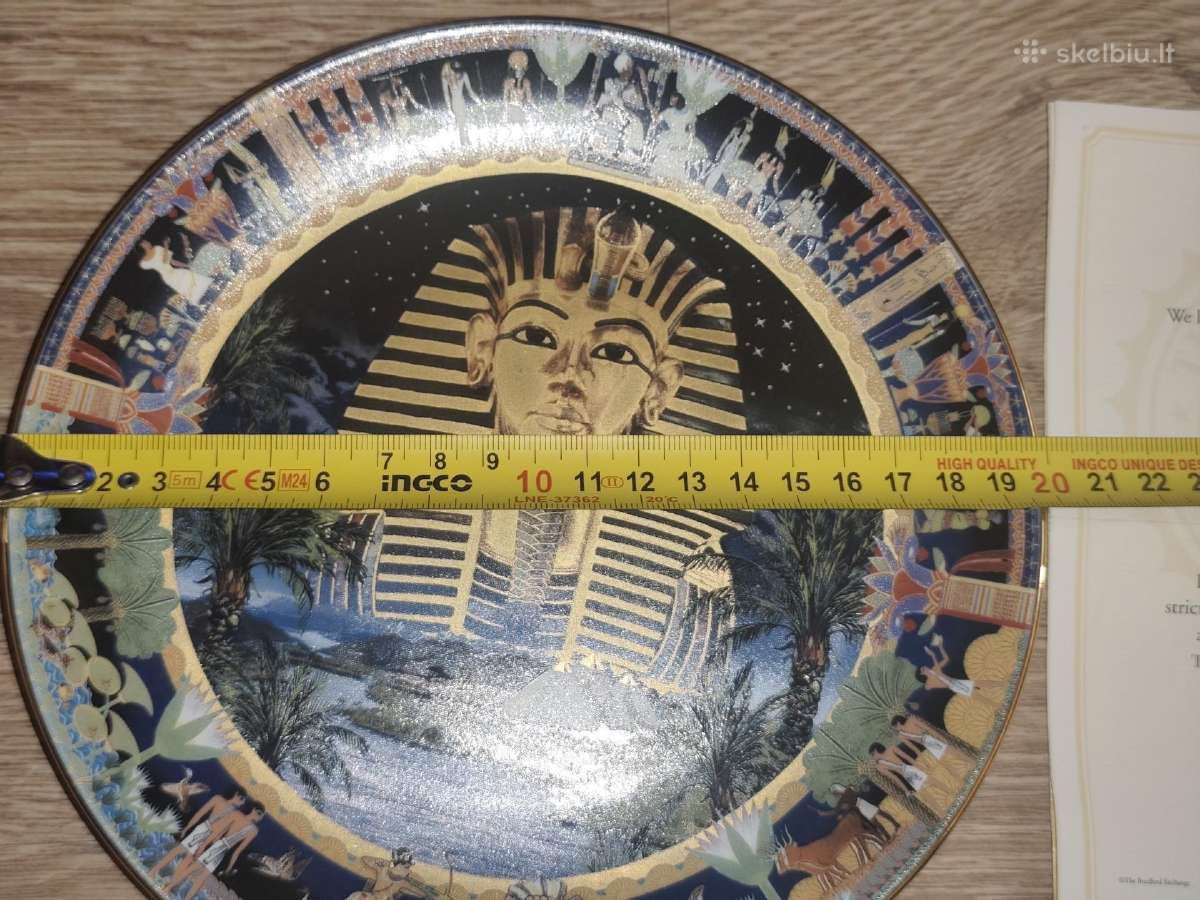 Dekoratyvinė lėkštė 19,5 cm su sertifikatu - nuotraukos Nr. 3