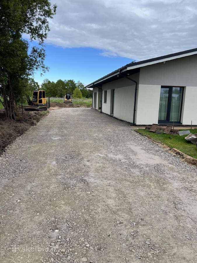 Sklypų lyginimas, vejos paruošimas, žemės darbai - nuotraukos Nr. 7