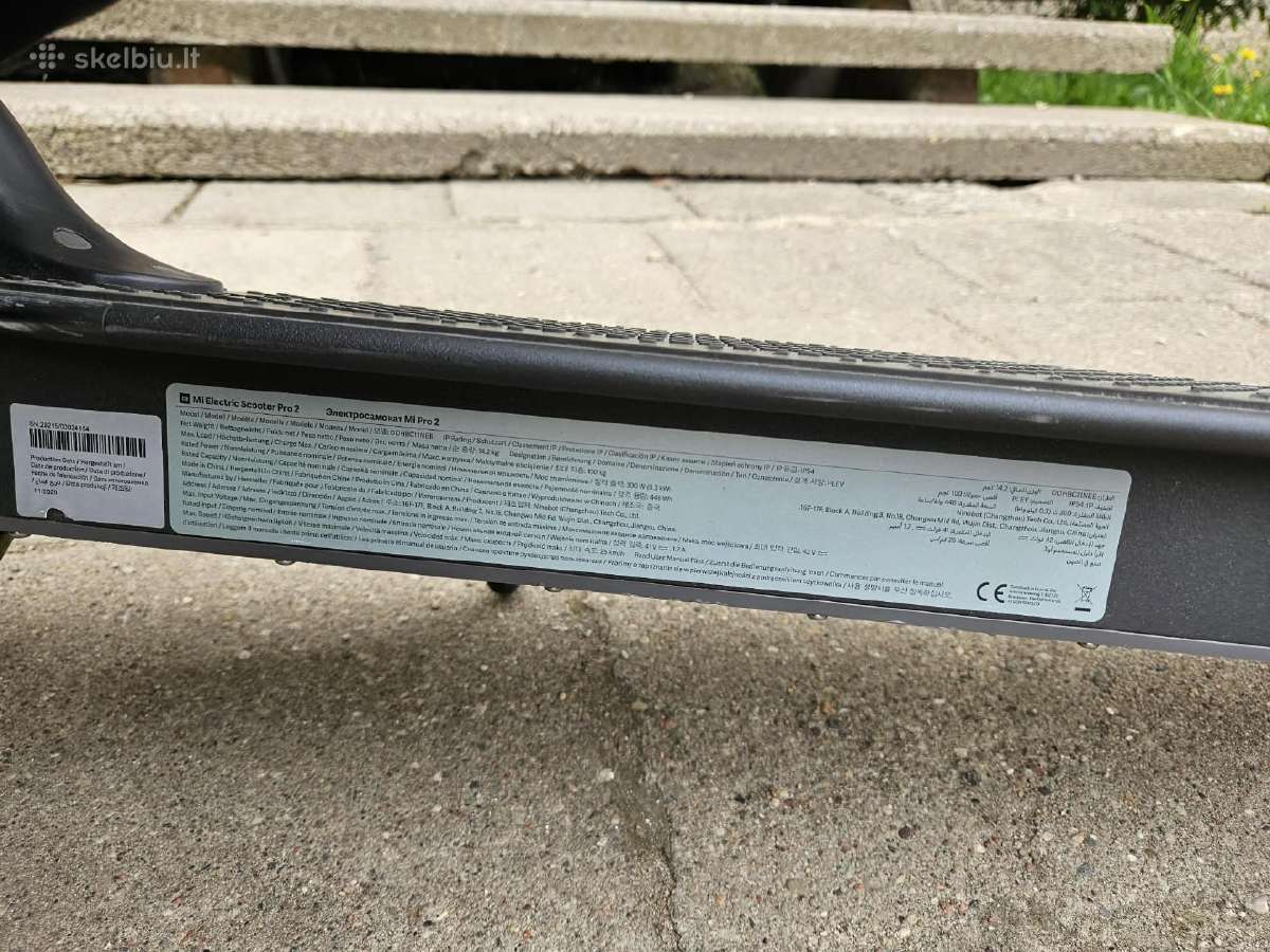 Parduodamas Xiaomi Mi Electric Scooter Pro 2 - nuotraukos Nr. 5