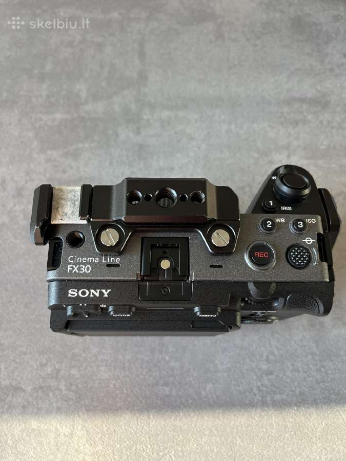Sony Fx30 + cage - nuotraukos Nr. 2