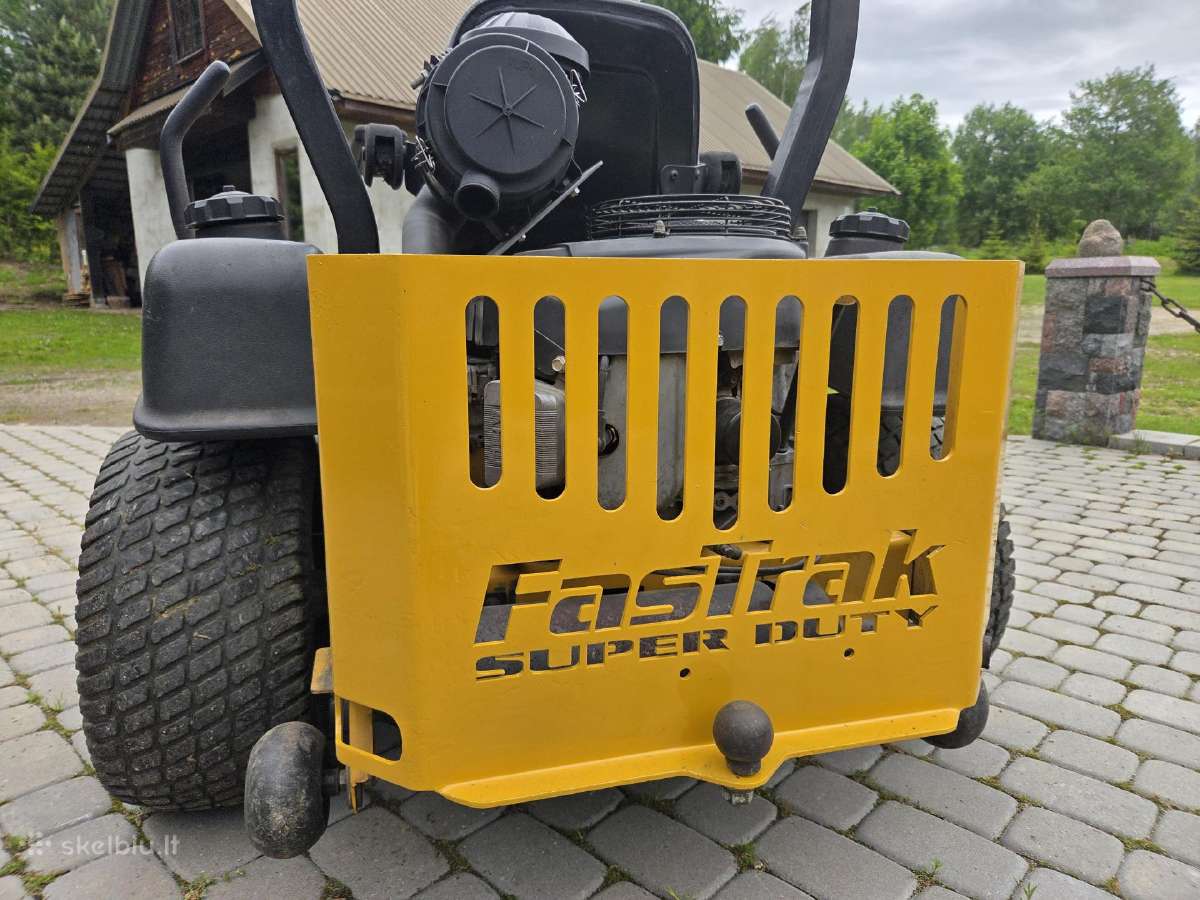 Nulinio apsisukimo traktoriukas Hustler Fastrak Sd - nuotraukos Nr. 7