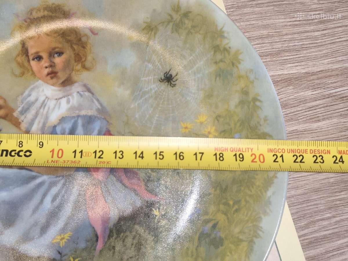 Dekoratyvinė lėkštė 21,5 cm su sertifikatu - nuotraukos Nr. 3