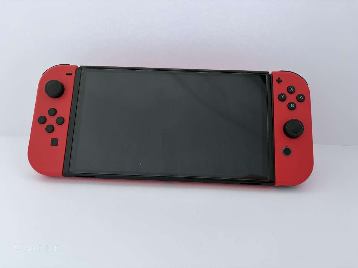 Nintendo Switch Oled (Mario Red Edition) - nuotraukos Nr. 3