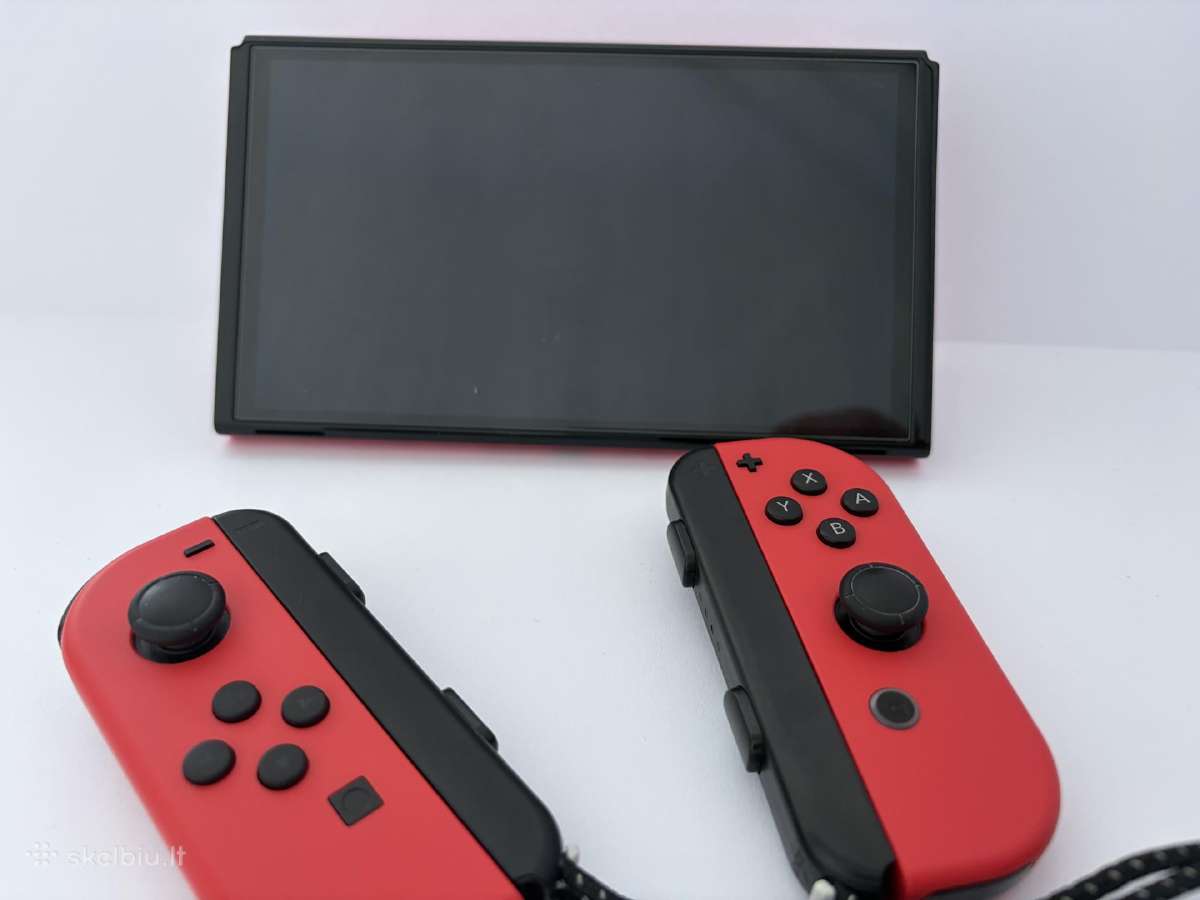 Nintendo Switch Oled (Mario Red Edition) - nuotraukos Nr. 4