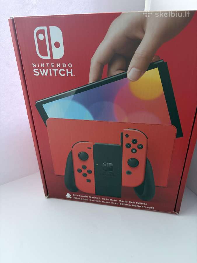 Nintendo Switch Oled (Mario Red Edition) - nuotraukos Nr. 6