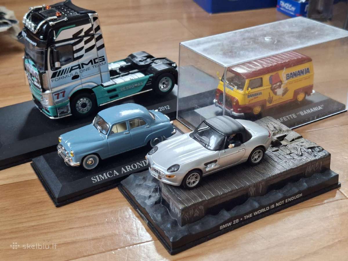1:43 modelių rinkinys-40eur.