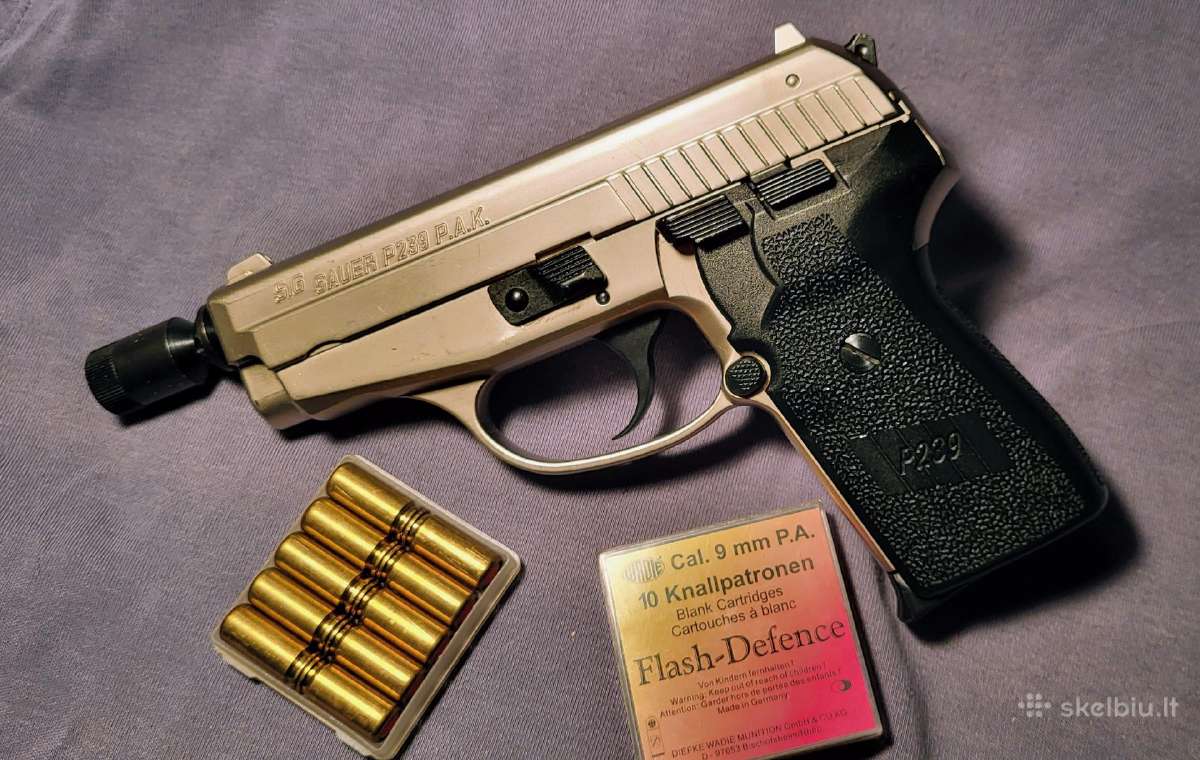 Sig Sauer P239 / Dujinis - garsinis