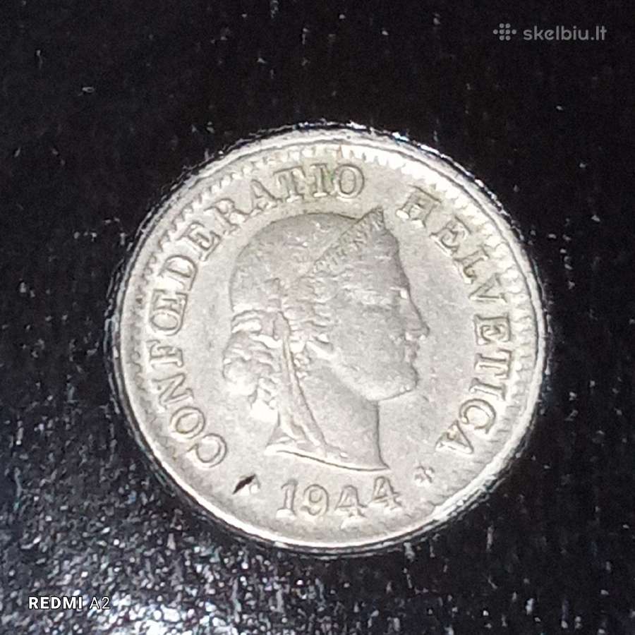 Šveicarija 5 rapenai 1944