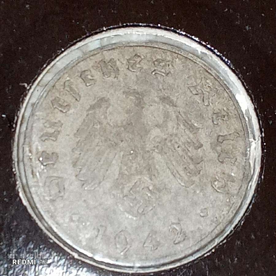 Vokietija 10 pfeningų 1942