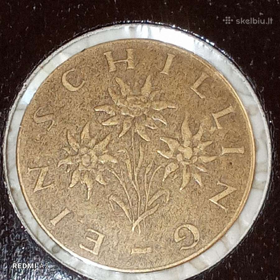 Austrija 1 šilingas 1960