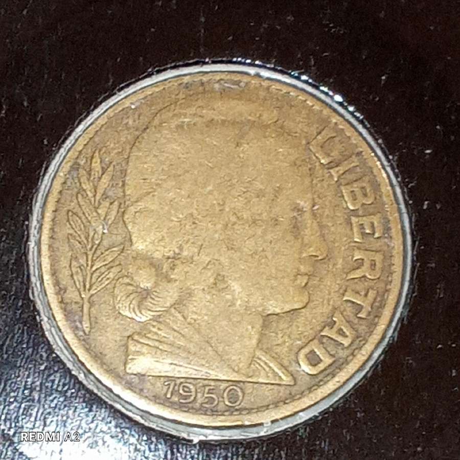 Argentina 10 sentavų 1950