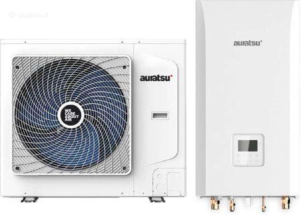 Šilumos siurbliai Auratsu 12kw, 14kw, 16kw