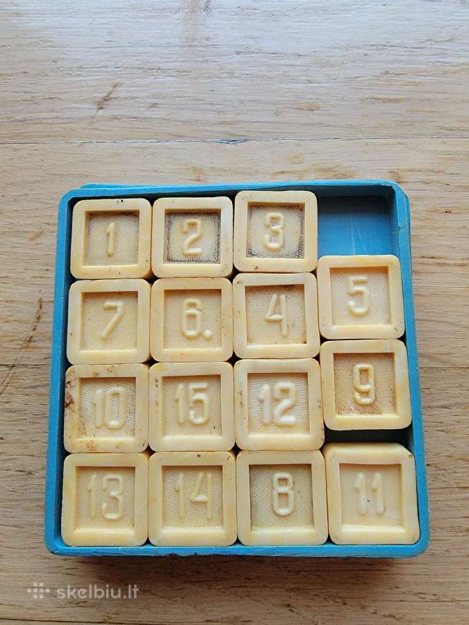 Vintažinis tarybinių laikų stalo žaidimas "15" - nuotraukos Nr. 2