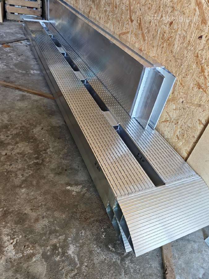 Aliuminės rampos-trapai, užvažiavimai - nuotraukos Nr. 12