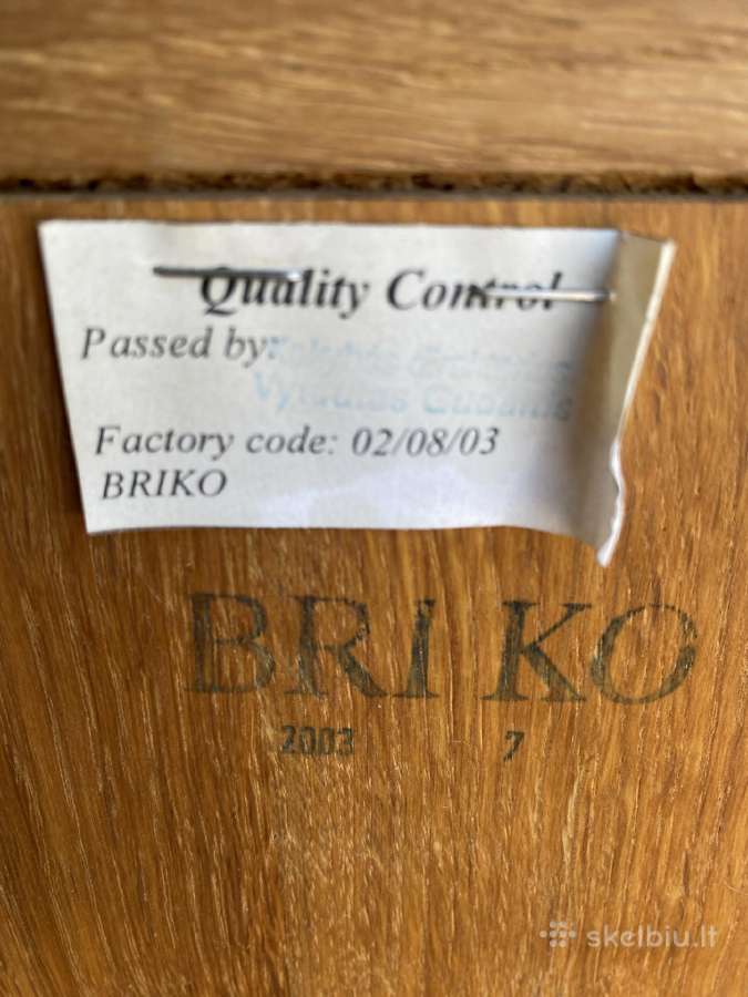 Briko baldai 2003 metų - nuotraukos Nr. 4