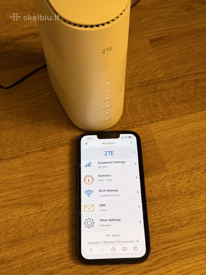 Zte Mc801 5G maršrutizatorius / modemas - nuotraukos Nr. 7