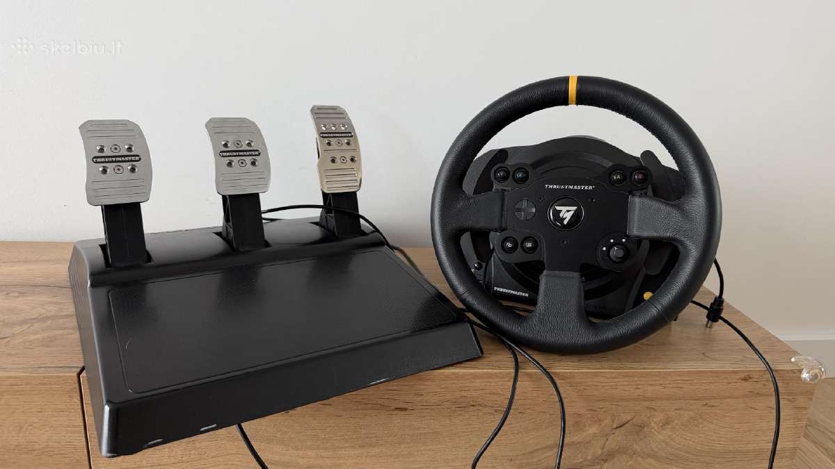 Thrustmaster Tx bazė + T3pa pedalai