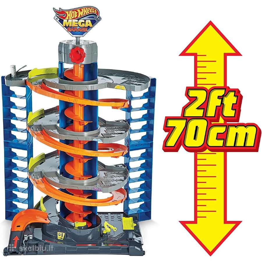 Hot Wheels – Automobilių trasa Mega Garage – Gtt95 - nuotraukos Nr. 2