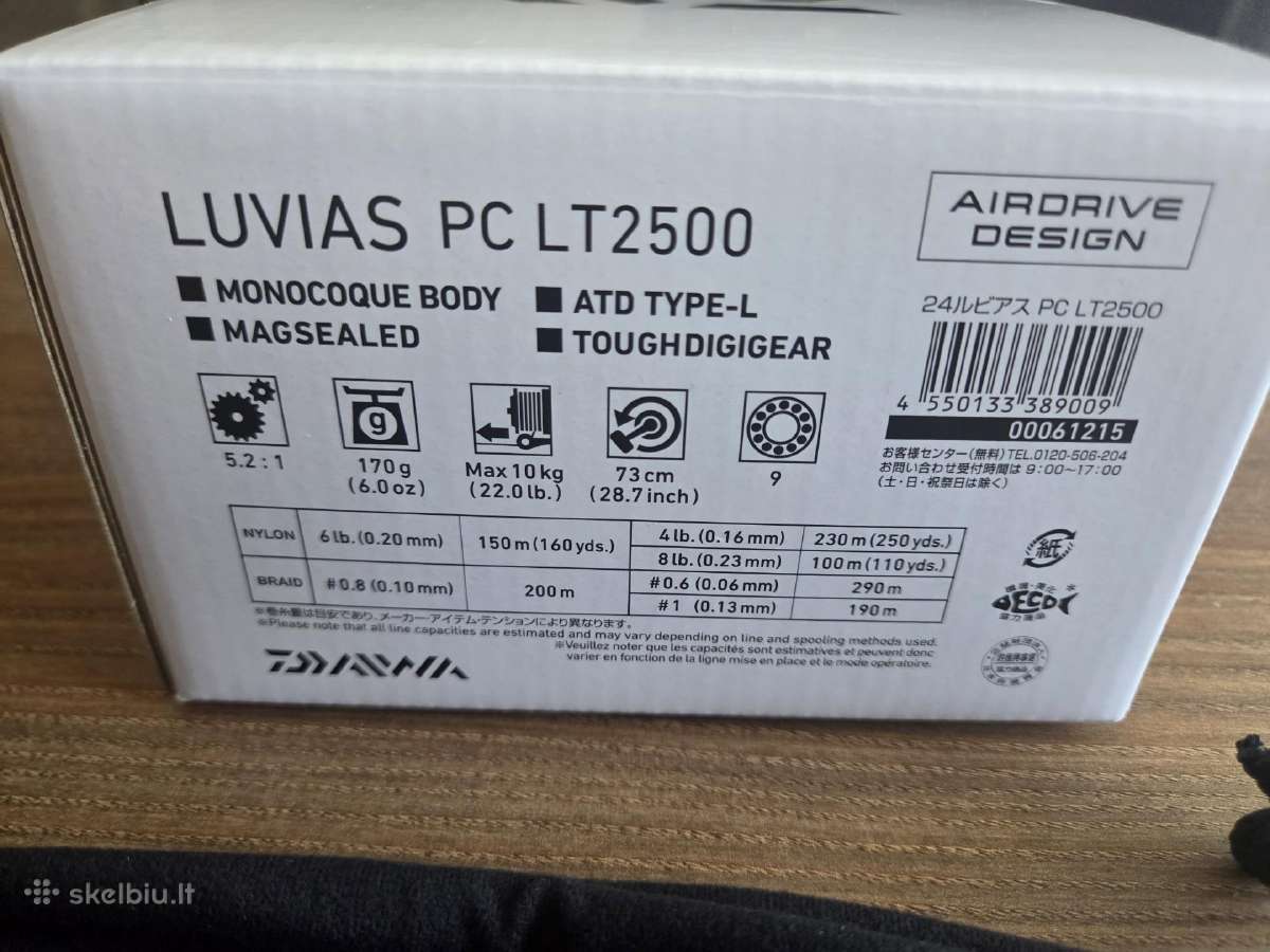 Daiwa 24 luvias Pc Lt2500 - nuotraukos Nr. 4