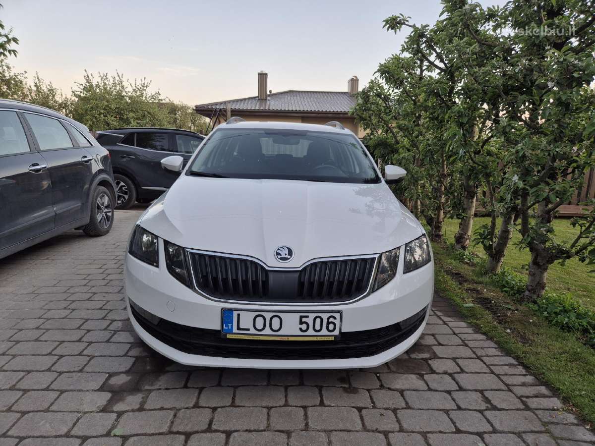 Škoda Oktavia Combi Ambition 2018 m. Dyzelinas