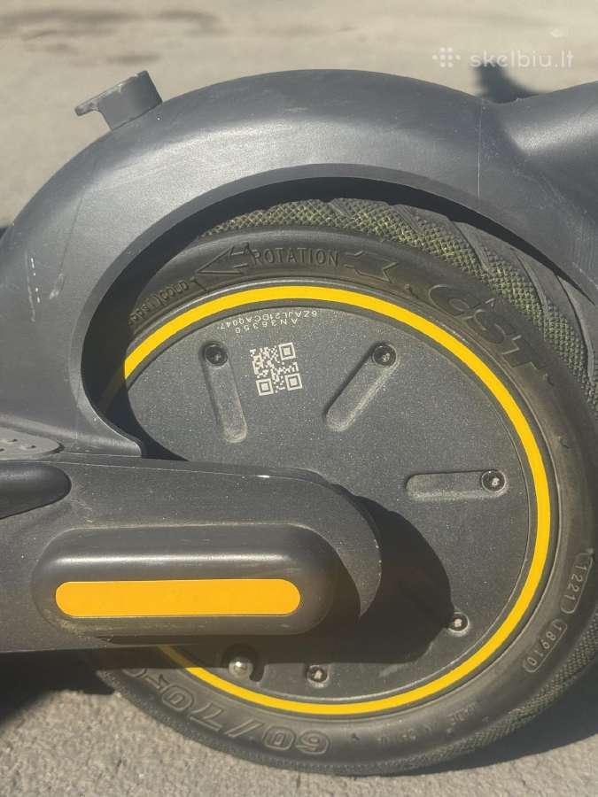 Parduodamas ninebot g30 max paspirtukas. - nuotraukos Nr. 3