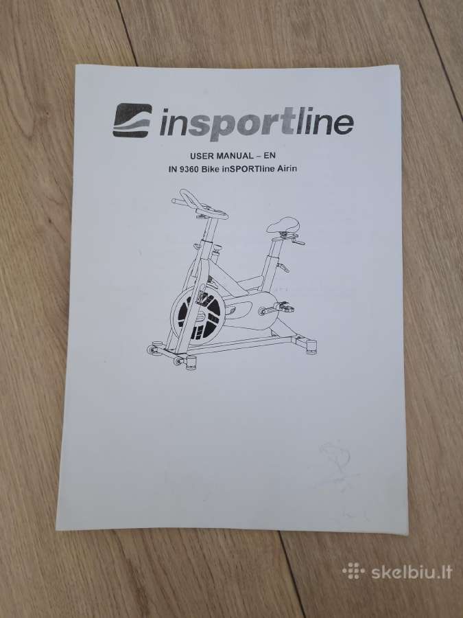 Insportline In 9360 Airin dviratis treniruoklis - nuotraukos Nr. 9