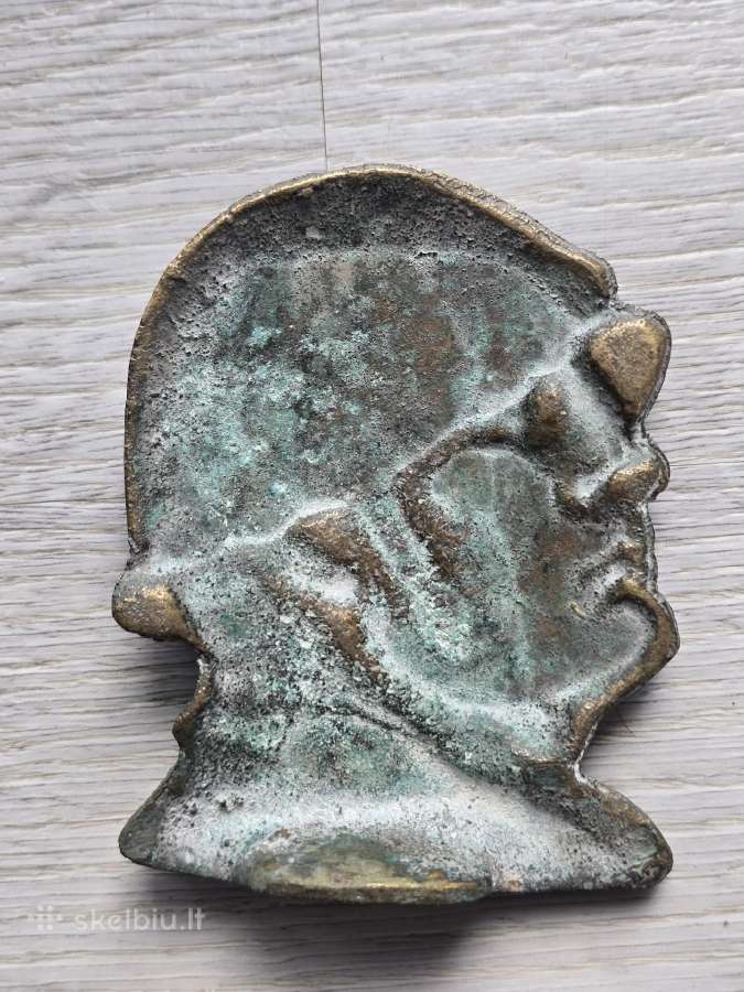 Benito mussolini bareljefas statulėlė - nuotraukos Nr. 3