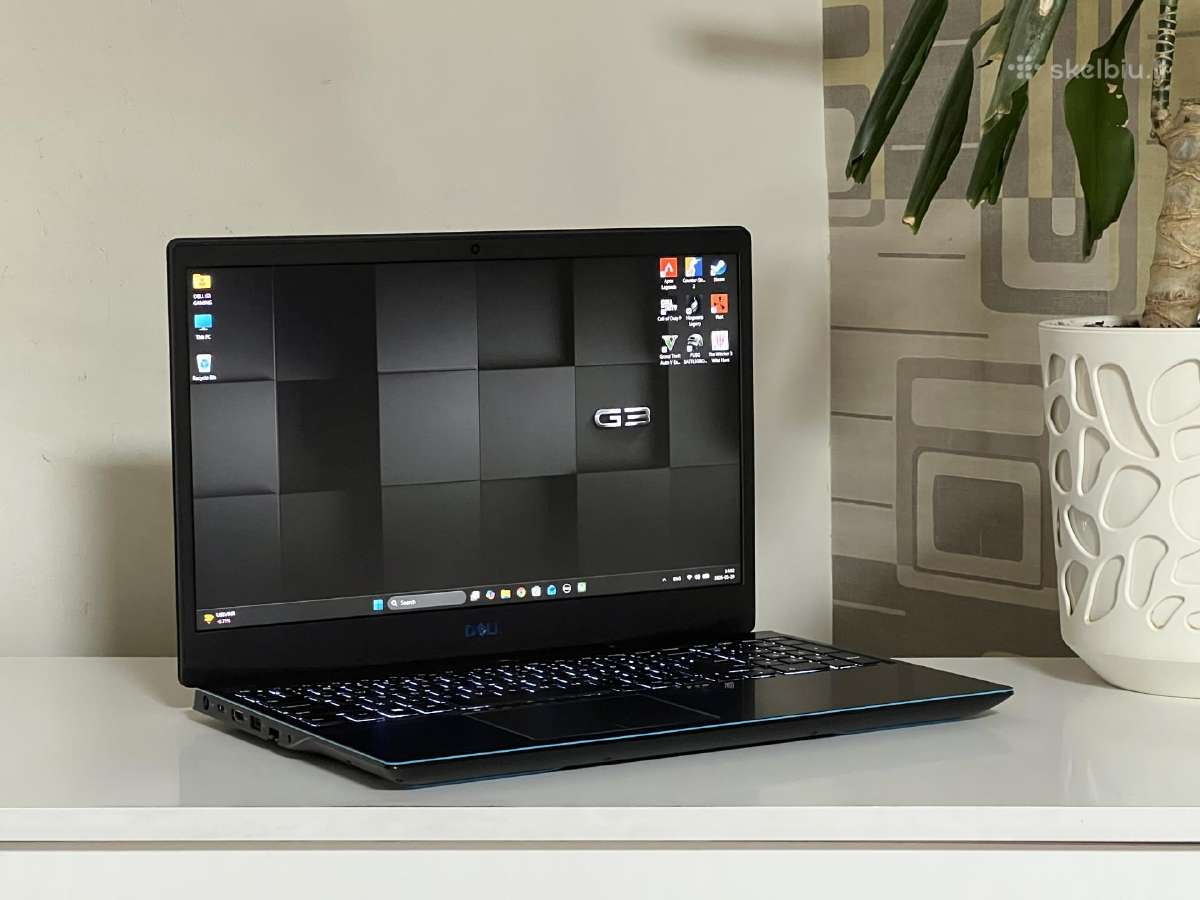 Parduodamas Dell G3 su Gtx 1650, I5-9k, 144hz.