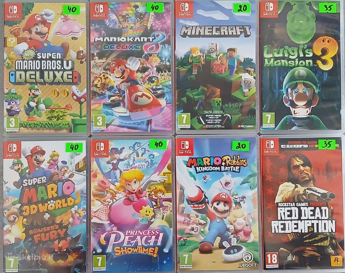 Nintendo Switch Žaidimai