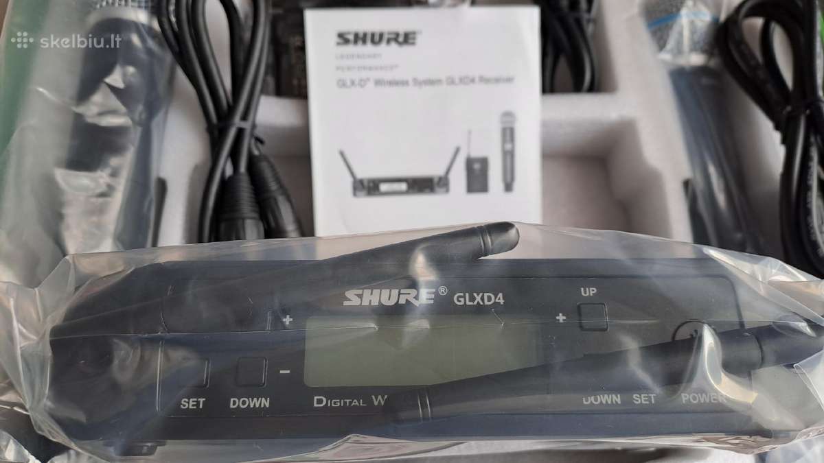 Mikrofonas Shure Beta 58a Glxd4 - nuotraukos Nr. 3